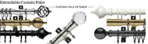 Extendable Curtain Poles